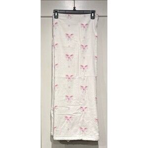 Laura Ashley Pink Bow Beach Towel